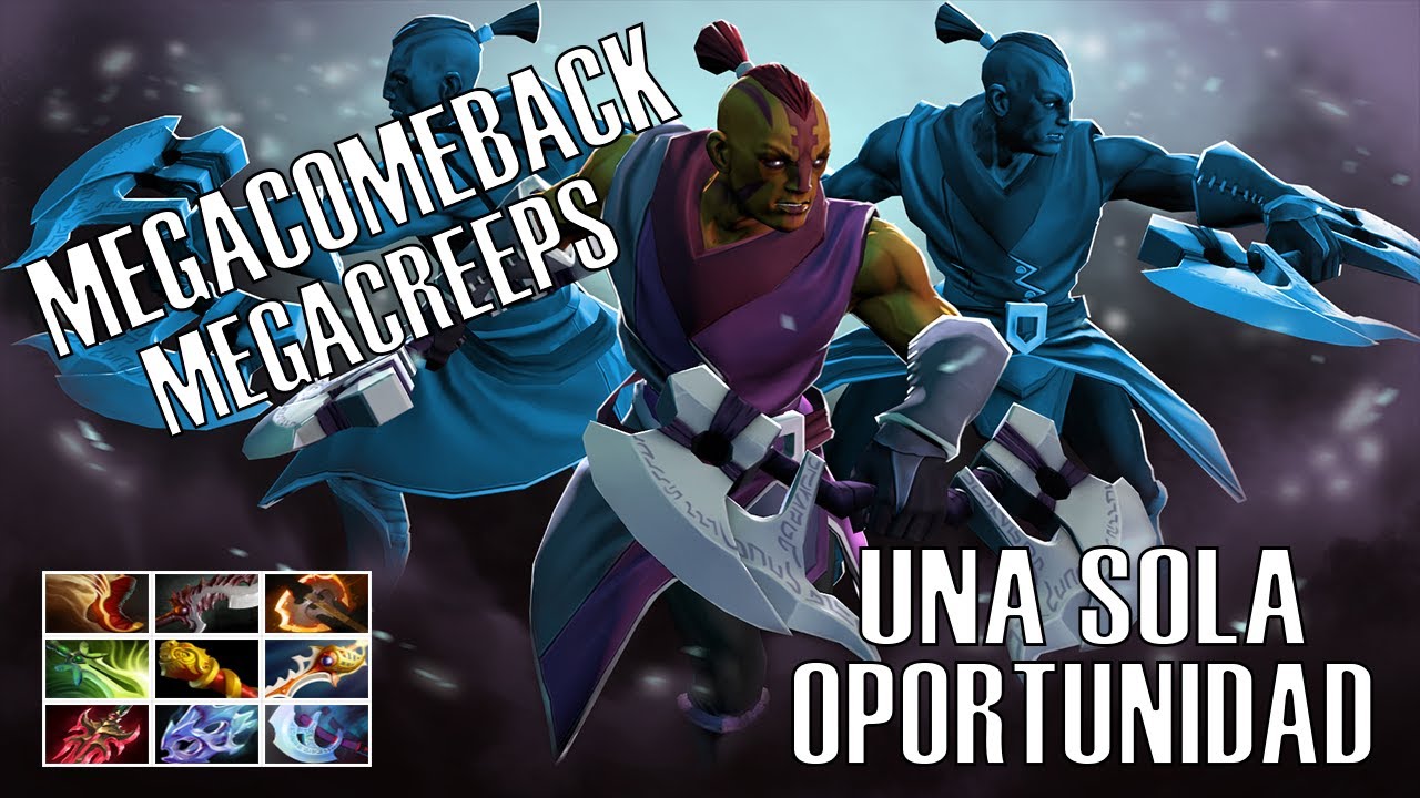 Mega Comeback Anti Mage Pro Gameplay MegaCreeps - Godadico Dota