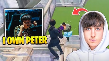 INSANE PeterBot vs Pollo 1v1 Buildfight Showdown!