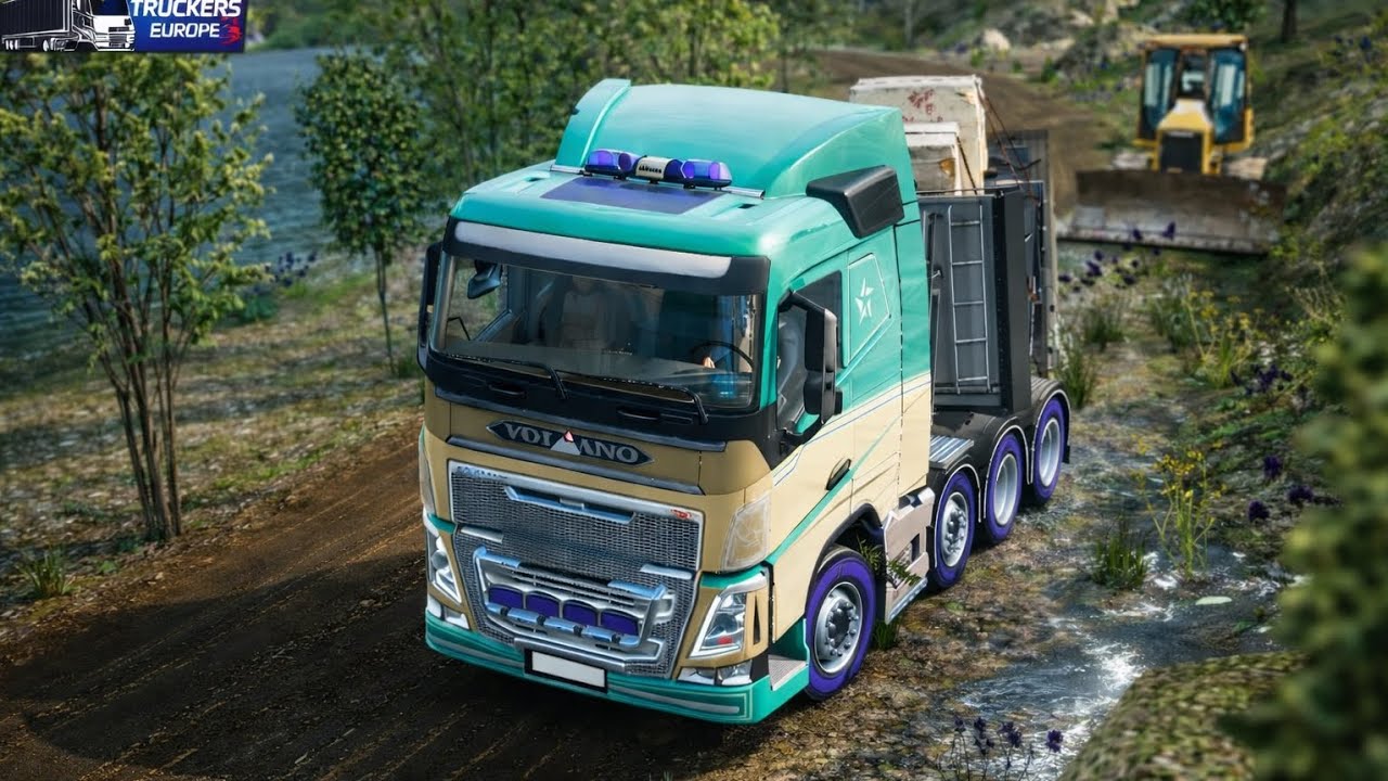 Trucker of Europe 3 l🛣️🚛 dangerous location l Mobile gameplay 🚦✨ #youtubvideo 