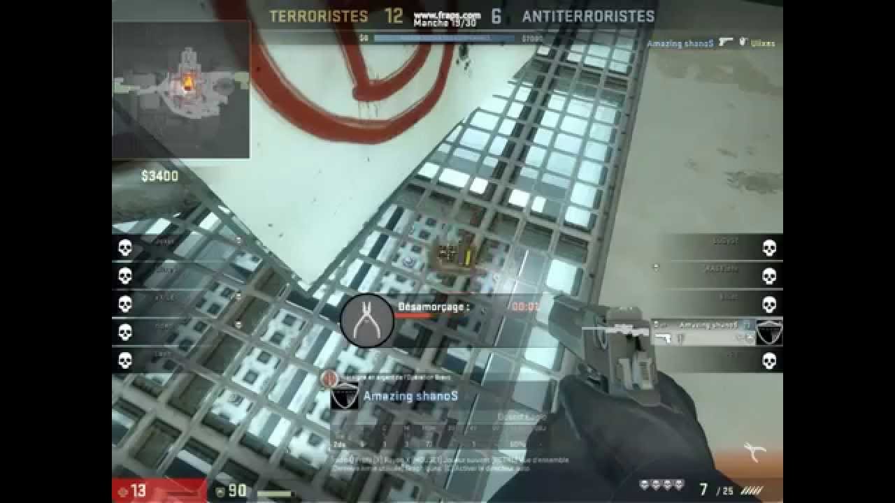 [shanoS - CS:GO 1on4 Fragmovie Desert Eagle  @ nuke] Counter-Strike : Global Offensive