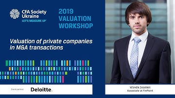 Valuation of companies in M&A transactions