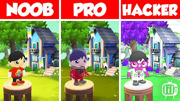 NOOB vs PRO vs HACKER - new world Tag with Ryan | android ios gameplay 1080p 60fps landscape