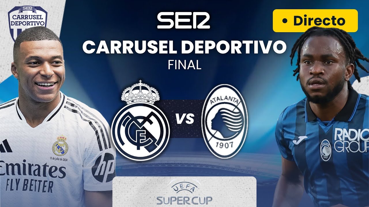 ¡EL MADRID CAMPEÓN! ⚽️🏆 REAL MADRID 2 - 0 ATALANTA | Final de la ...