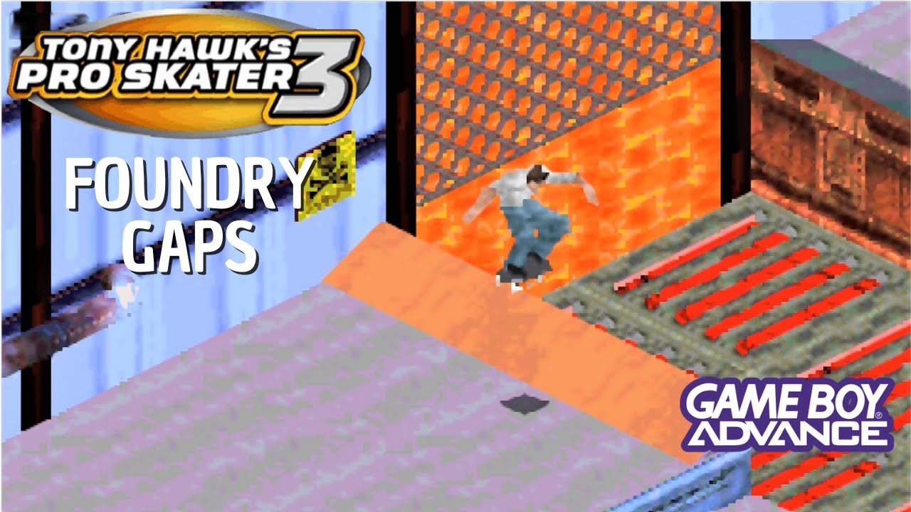 Tony Hawk's Pro Skater 3: Foundry Gaps 