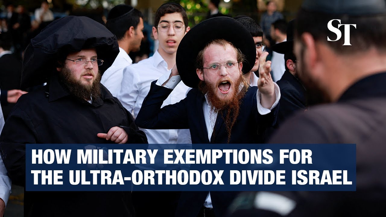 How military exemptions for the ultra orthodox divide israel youtube