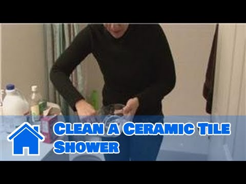 Clean A Ceramic Tile Shower, Can Vinegar Be Used On Ceramic Tile