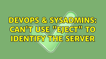 DevOps & SysAdmins: Can
