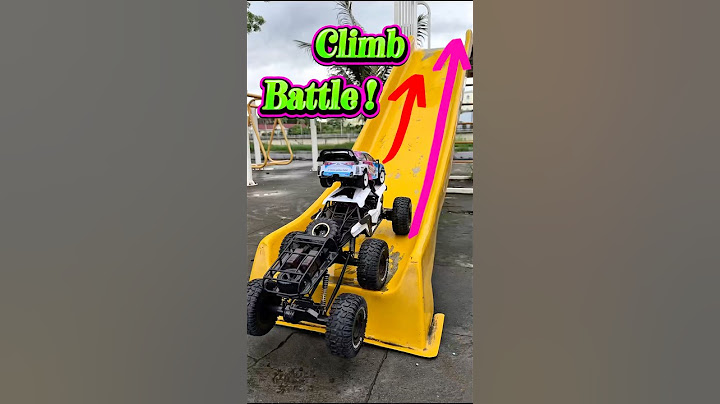 RC Car Climb Battle – Big vs Small!