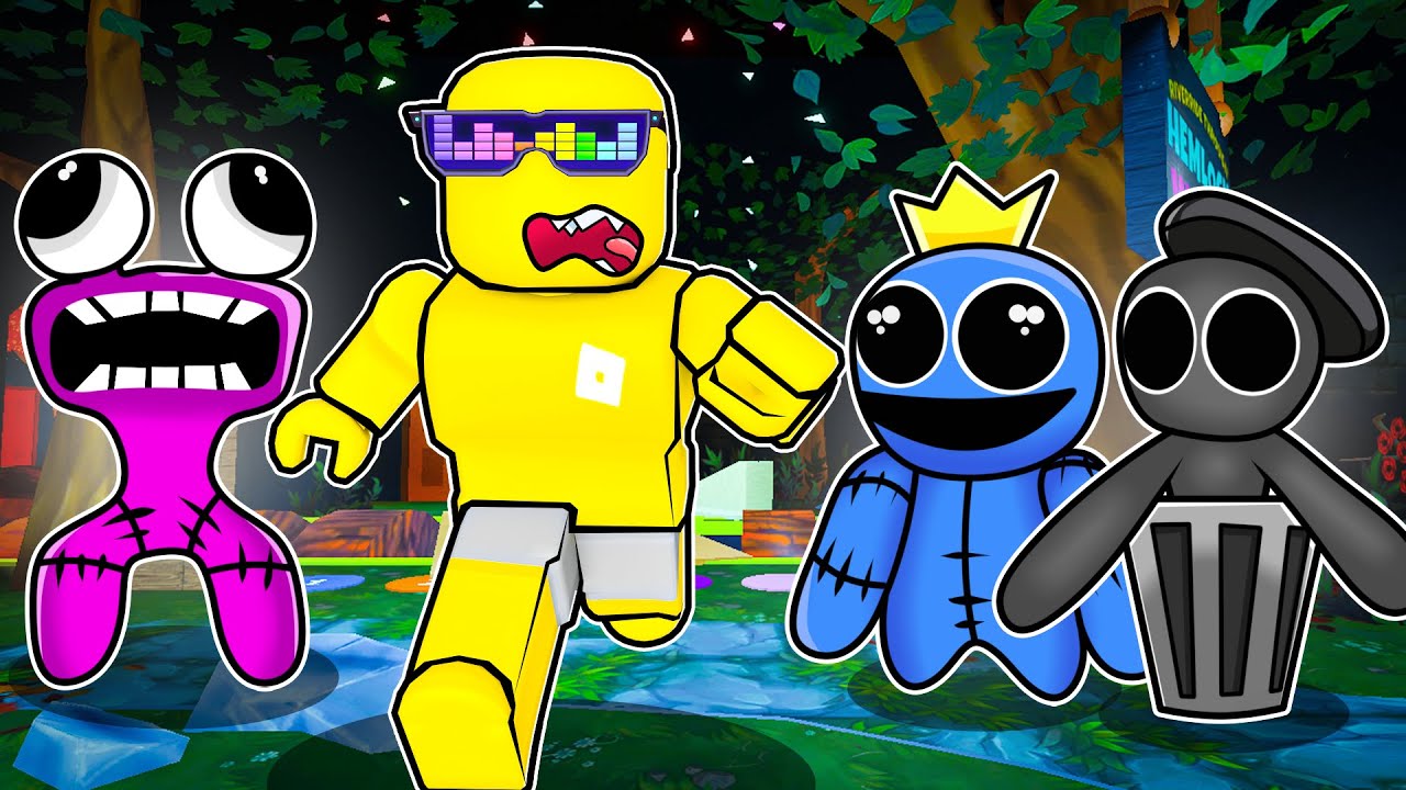 Roblox RAINBOW FRIENDS As PLUSHIES