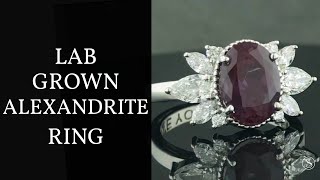 Nature Inspired Alexandrite Ring Nature Inspired Alexandrite Ring