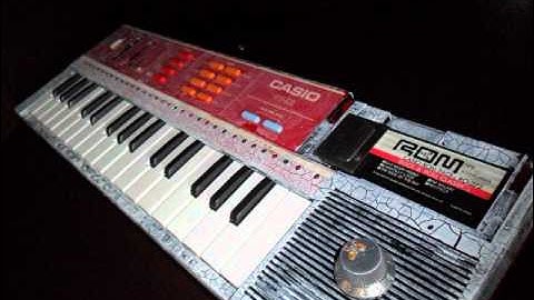 Circuit bending Casio PT 82 modified tune