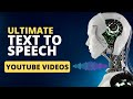 Single Best Text To Speech Software For YouTube Videos