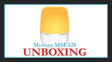 Smart lamp RGB ambient light - meross MSL420