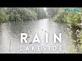 ASMR 🌧️ 1 Hour of Relaxing Rain Sounds on the Lake 🦆