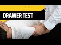 Shoulder Drawer Sign. How to do the Anterior and Posterior Shoulder Glenohumeral Drawer Tests.