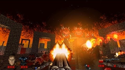 Hell On Earth Starter Pack - Level 28: Sacrificial Grounds [Brutal Doom v20b: Black Edition v2.1a]