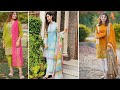 Printed casual wear lawn and cotton dress design by noor fashion beauty