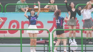 20230604動紫趴 青埔棒球場 樂天 rakuten girls rina 心韻 便服李昀 禹菡《等效1500mm視界的外野大樂區 獨一無二 韓風應援homerun 梁家榮應援》
