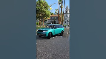New Range Rover 2023 Video | New Gta 5 Video #shorts #gta5 #newscorpio