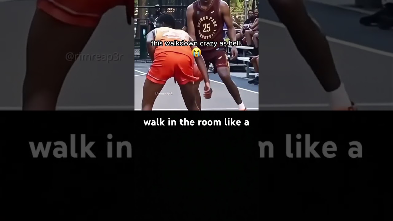 This Walk Down Was Smooth…🏀🏀🏀⛹🏽‍♂️ 