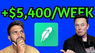 My SHOCKING Secret To Making $5,400/Week On Robinhood