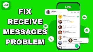 How To Fix And Solve Line App Receive Messages Problem | Final Solution