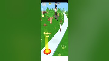 Tower Run  (Level 65) Android iOS Gameplay Walkthrough #shorts