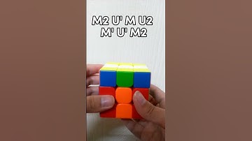 Ub Perm Algorithm (With M U Moves) #Shorts