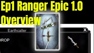 Ep1/17 Ranger Epic 1.0 Overview EverQuest