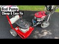 Two Bad Pumps - Pressure Washer Pump Replacement