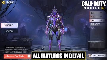 *NEW* Codm Mythic Spectre All Features & Customisations In Detail