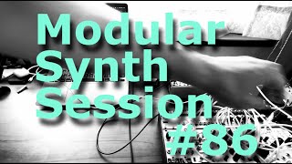 Modular Synth Session #86 Sound journey. Modular and Ableton live. this is for the good night sleep.