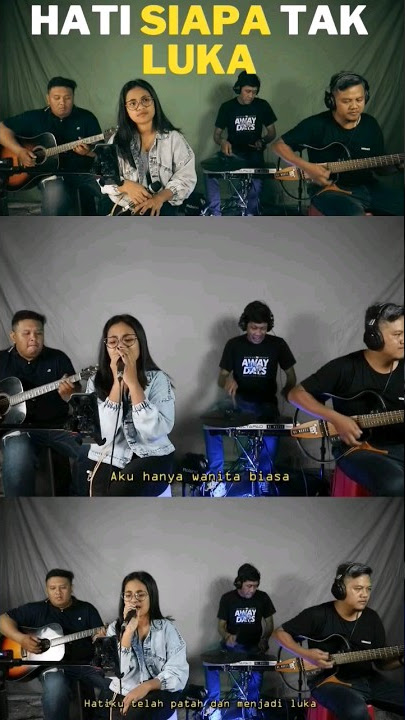 hati siapa tak luka - live music cover !!