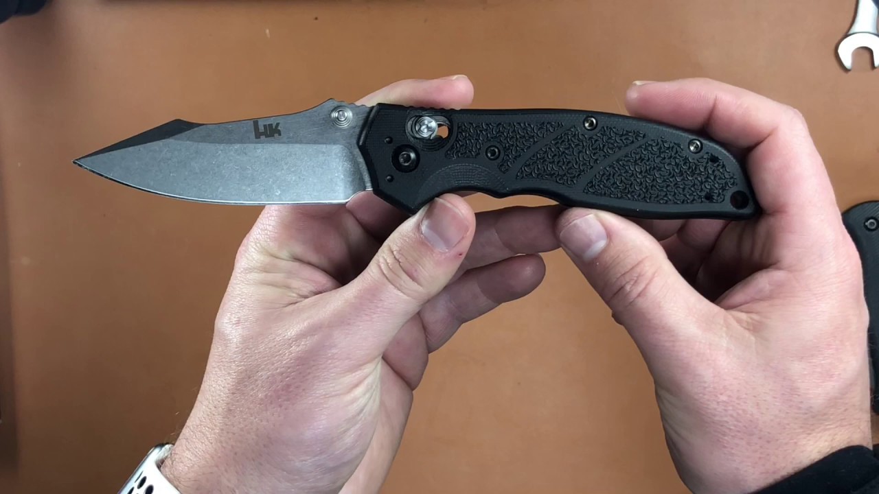 Hogue HK Knives Exemplar Overview YouTube