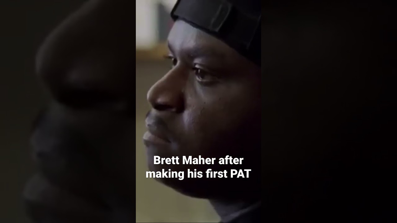 You think Brett Maher gets over his yips? 