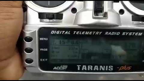 TARANIS X9D +, SCRIPT YAAPU