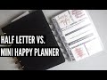 Half Letter vs. Mini Happy Planner | Which Size Do I Prefer?