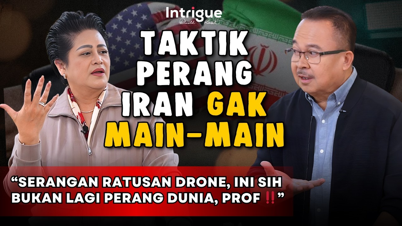 PANTAS SAJA, TAKTIK PERANG IRAN INI BIKIN WAS-WAS AMERIKA, KITA BISA APA PROF⁉️ #IntrigueRK