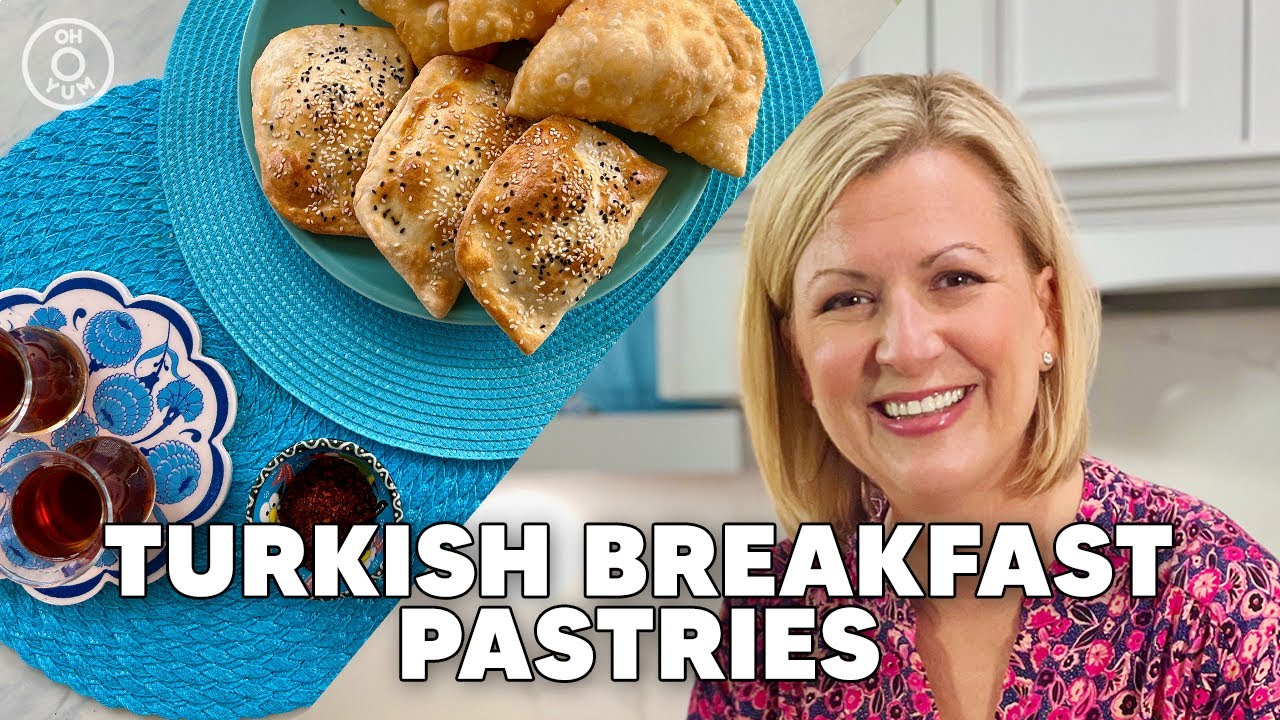 Anna Makes Menemen Breakfast Pastries from Istanbul! | Food Travel Diaries