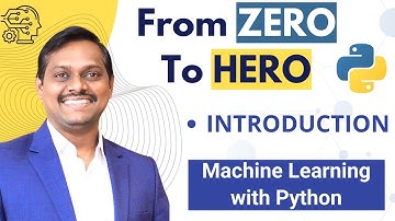 ML with Python : Zero to Hero | Video 1 | Introduction | Venkat Reddy AI Classes