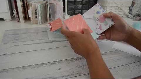 TUTORIAL | Mini Pocket Album/Flipbook | PART TWO | use your paper stash or scrap papers