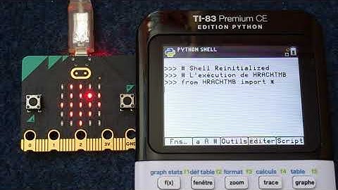 Der Hölle Rache / TI-83 Premium CE Edition Python + BBC micro:bit v2