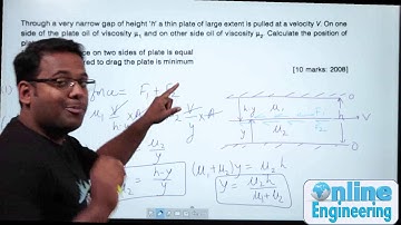 35. ESE Conventional Questions | Fluid Properties | ESE | State AE | Vishal Sir