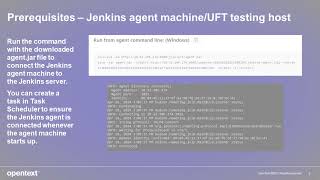 Octane: How to create a simple pipeline to run UFT tests locally Wealth