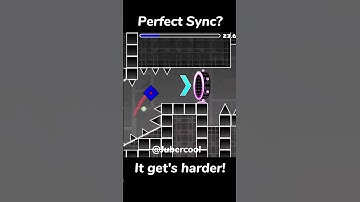 The PERFECT Sync? Geometry Dash #shorts #geometrydash #gd #stillcantbeatit