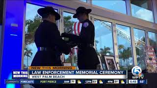 Law enforcement memorial ceremony held in West Palm Beach