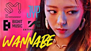 How Would YG,SM and BIGHIT will make a Teaser of WANNABE BY ITZY