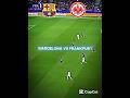 Kounde Goal FC Barcelona VS Frankfurt