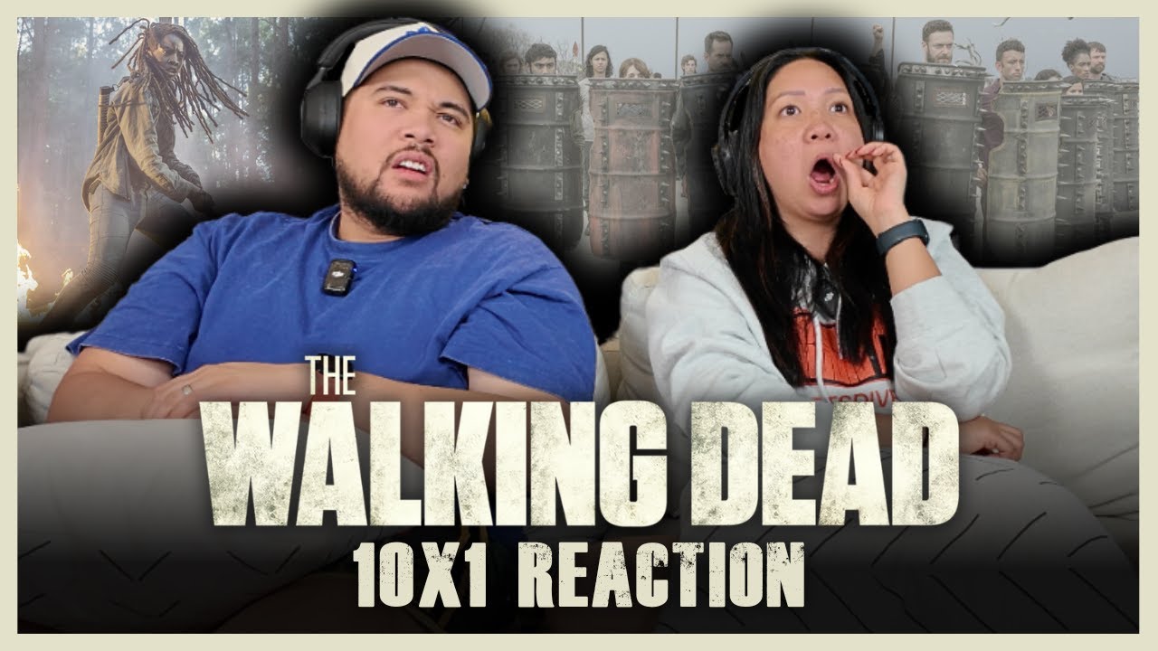 Couple watches *WALKING DEAD* for the First Time! | 10x1 | Lines We Cross