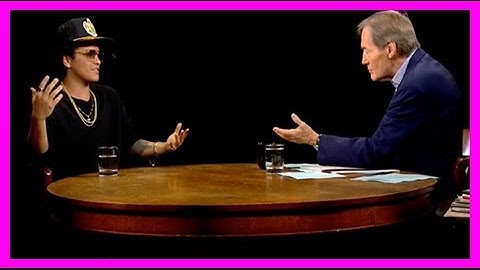 Breaking News | Watch bruno mars perform acoustic “that’s what i like” on “charlie rose”